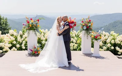 Colorful Mountain Wedding Inspiration | NC High Country